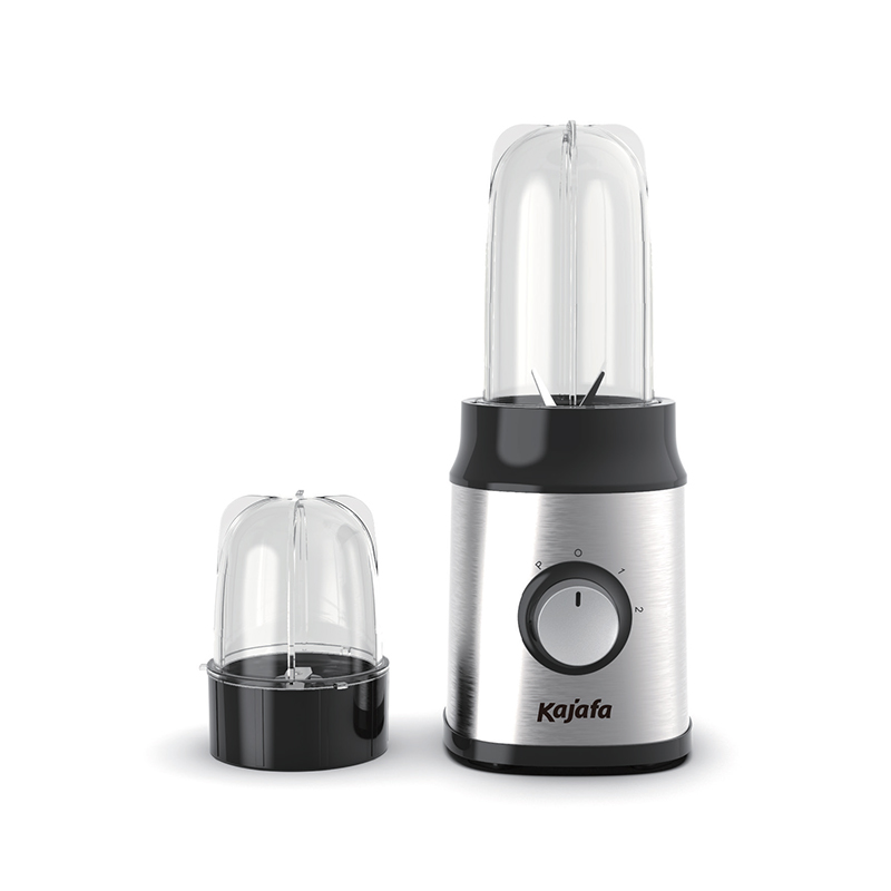Liquidificador BL212AB 2 em 1, 4 lâminas afiadas de aço inoxidável com 2 velocidades, triturador de gelo, moinho, moedor de café/especiarias e máquina de smoothie