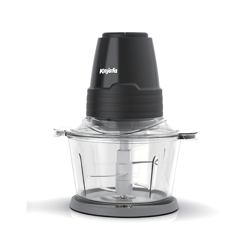 Processador de alimentos elétrico mini picador FP139G com tigela de aço inoxidável de 1,5 litro, 2 velocidades, 4 lâminas de dois níveis, 400 W