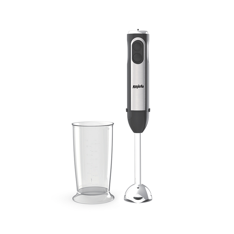 Liquidificador manual HB818B1 com copo de 600 ml - Potente 500 W - 2 configurações de velocidade e turbo - Lâminas de aço inoxidável 304 de qualidade alimentar - Cabo ergonômico - Sem BPA