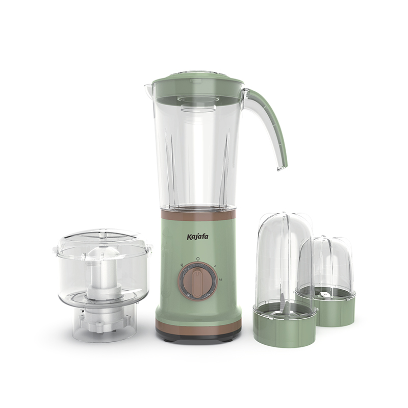 BL318ABCE-4IN1 4 em 1 Liquidificadores de Mesa Pessoal, Liquidificador de Smoothie, liquidificador com processador de alimentos e moedor