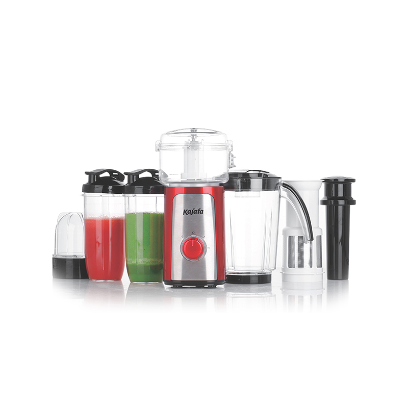 BL359ABCE-5 IN 1 17 PCS liquidificadores portáteis, fabricante de smoothie com processador de alimentos e moedor, máquina extratora de suco
