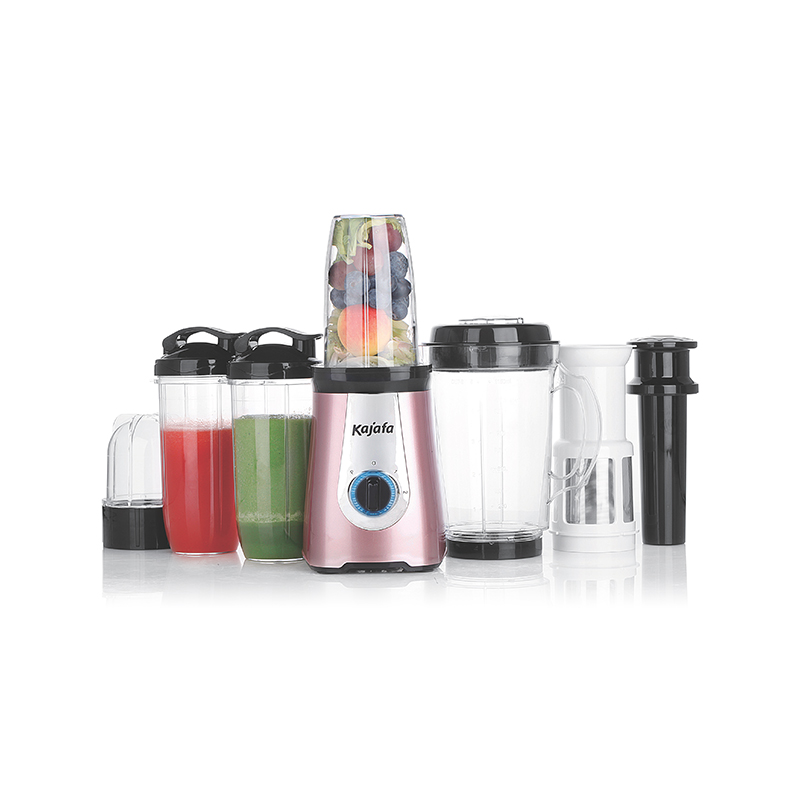 BL358ABC-5 IN 1 17 PCS liquidificadores portáteis, fabricante de smoothie com, moedor, máquina extratora de suco