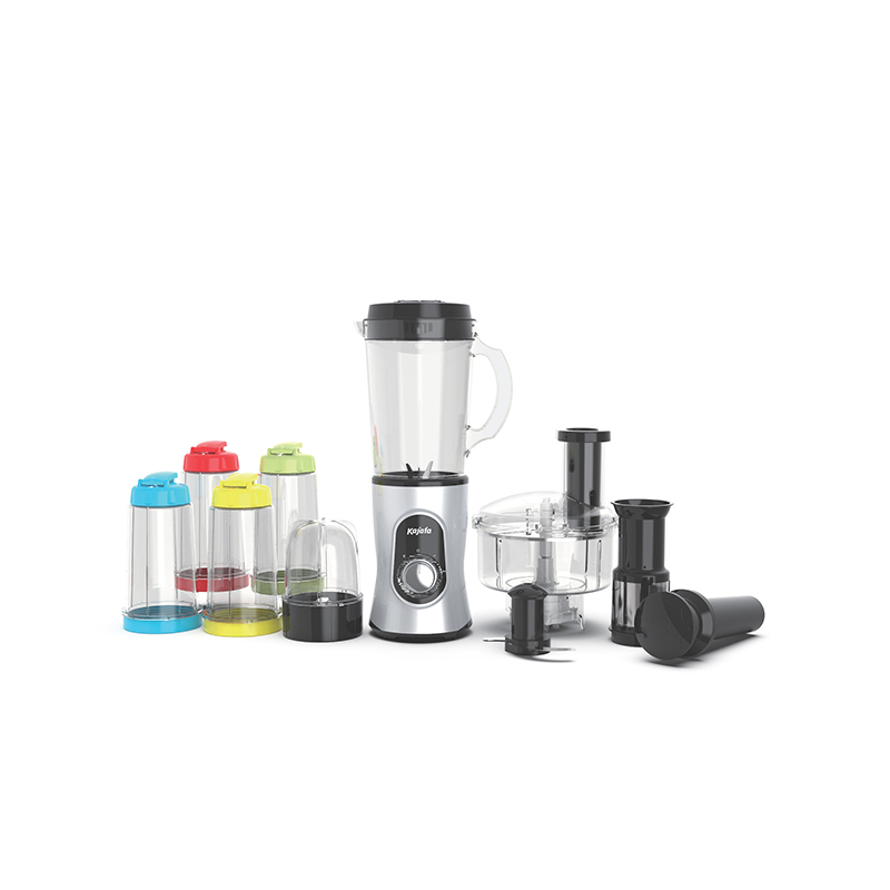 BL268ABCEF-21PCS Multifunction Protable Blenders, Smoothie Maker com processador de alimentos, Slicer, Shred & Grinder, Juicer extractor Machine