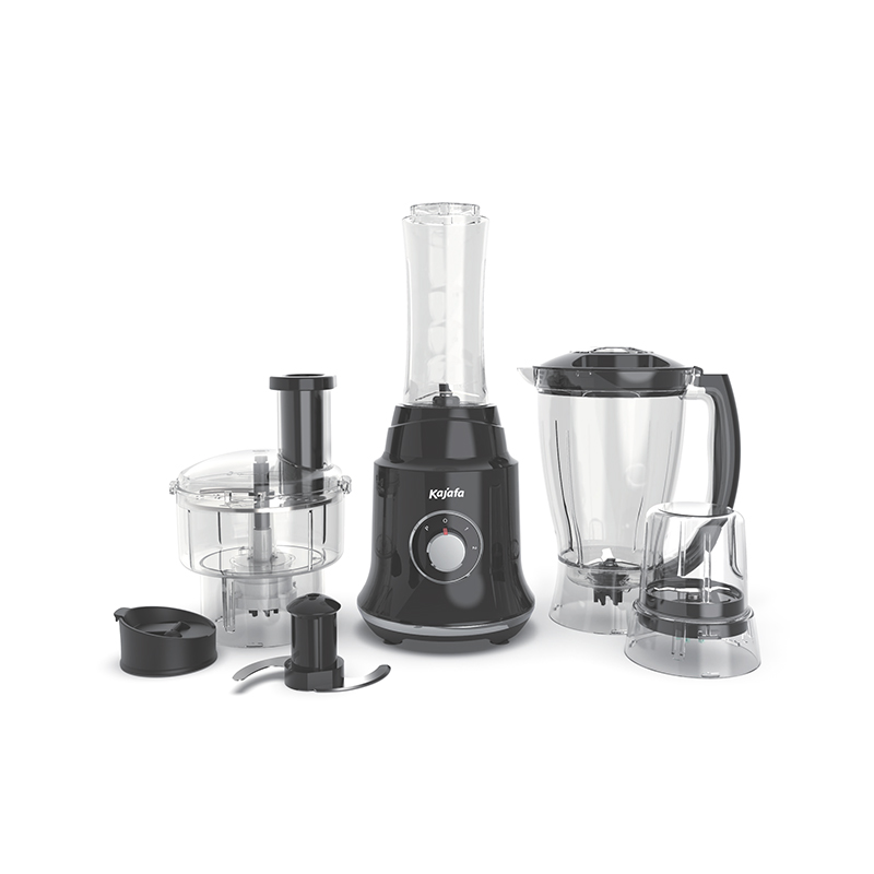 Processador de alimentos BL469ABEF-P 400 Watts com acessórios para fatiar, triturar e picar em aço inoxidável