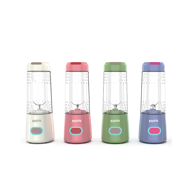 Liquidificador portátil BL3360, Liquidificador de tamanho pessoal, Liquidificador recarregável de 2.000 mAh com garrafa de 400 ml