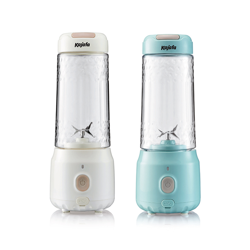 Liquidificador portátil BL3365, Liquidificador de tamanho pessoal, Liquidificador recarregável de 2.000 mAh com garrafa de 400 ml