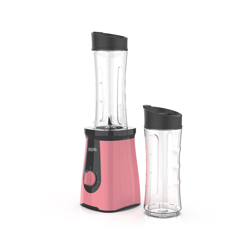 BL-358B-P2 Poderoso Liquidificador de Smoothie com 2 Garrafas Portáteis 2 Controle de Velocidade e Função de Pulso, Liquidificador Pessoal para Shakes e Smoothies