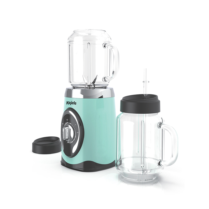 BL-369B-P5 Batedeira 2 em 1 e Máquina de Smoothie - 300 W, Plástico, Aço Inoxidável, 600 ml