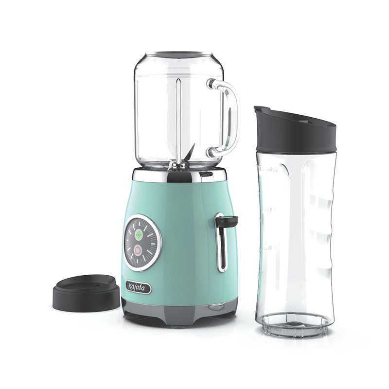 BL399B-P4 Liquidificador para Smoothies com Lâminas Afiadas, Mini Liquidificador Pessoal para Shakes e Smoothies, Liquidificador para Cozinha com liquidificador, Copo para Viagem sem BPA e Copo Mason de 600ml