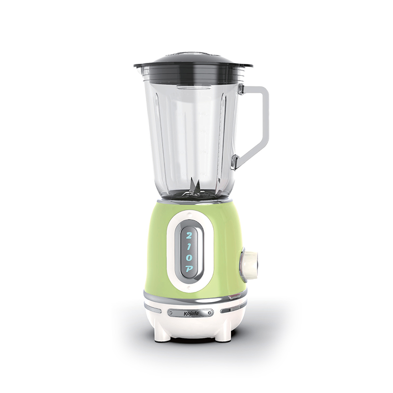 BL489B-G Liquidificador de Alimentos Retro Liquidificador para Cozinha - Máquina de Batidos com Jarro de Vidro de 1,0 L - Misturador Liquidificador para Batidos, Sopas, Frutas, Sucos e Smoothies