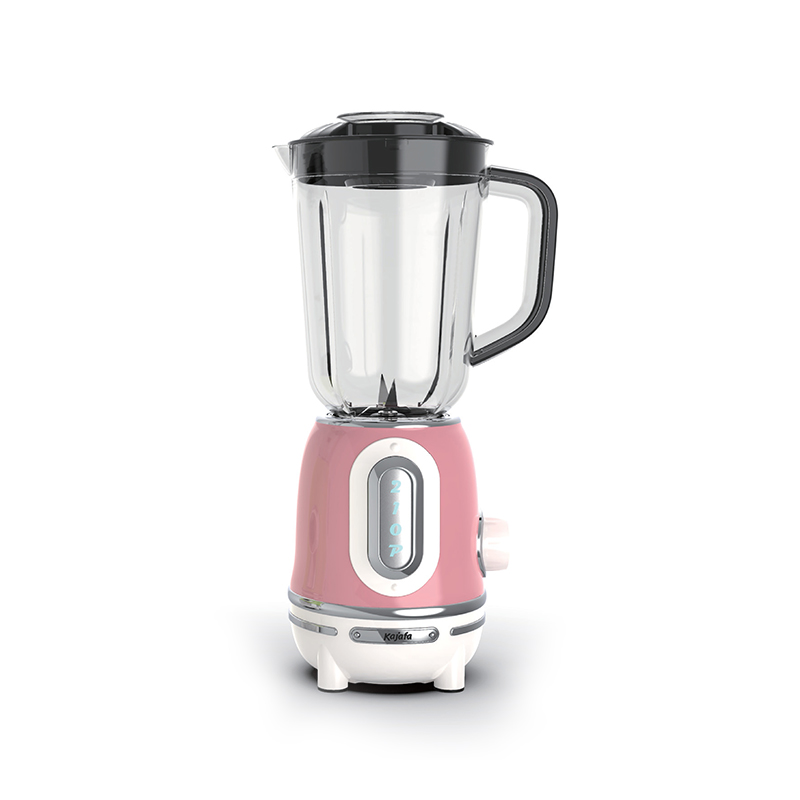 BL489B-P Liquidificador para fazer smoothies, liquidificador profissional de bancada de 1,0L, 2 velocidades ajustáveis ​​e função de pulso, para smoothies, milk-shakes, sucos de frutas e picolés