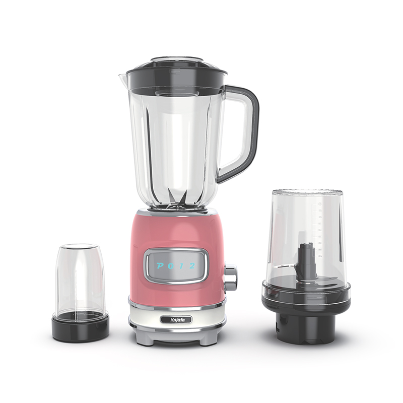 BL459ABE-P 1.0L Jarro de Plástico Moedor de Smoothie Moedor de Café Triturador de Gelo Espremedor Moedor de Alimentos Secos Picador