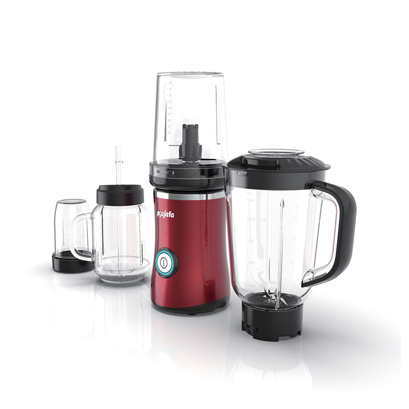 BL-328ABE-P Liquidificador de mesa de 1 litro com moinho, configuração de pulso, função de limpeza automática, acessório moedor separado - jarros de plástico