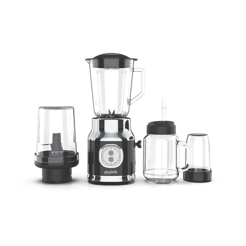 Liquidificador de mesa BL389ABE-G 1 litro com moinho, configuração de pulso, função de limpeza automática